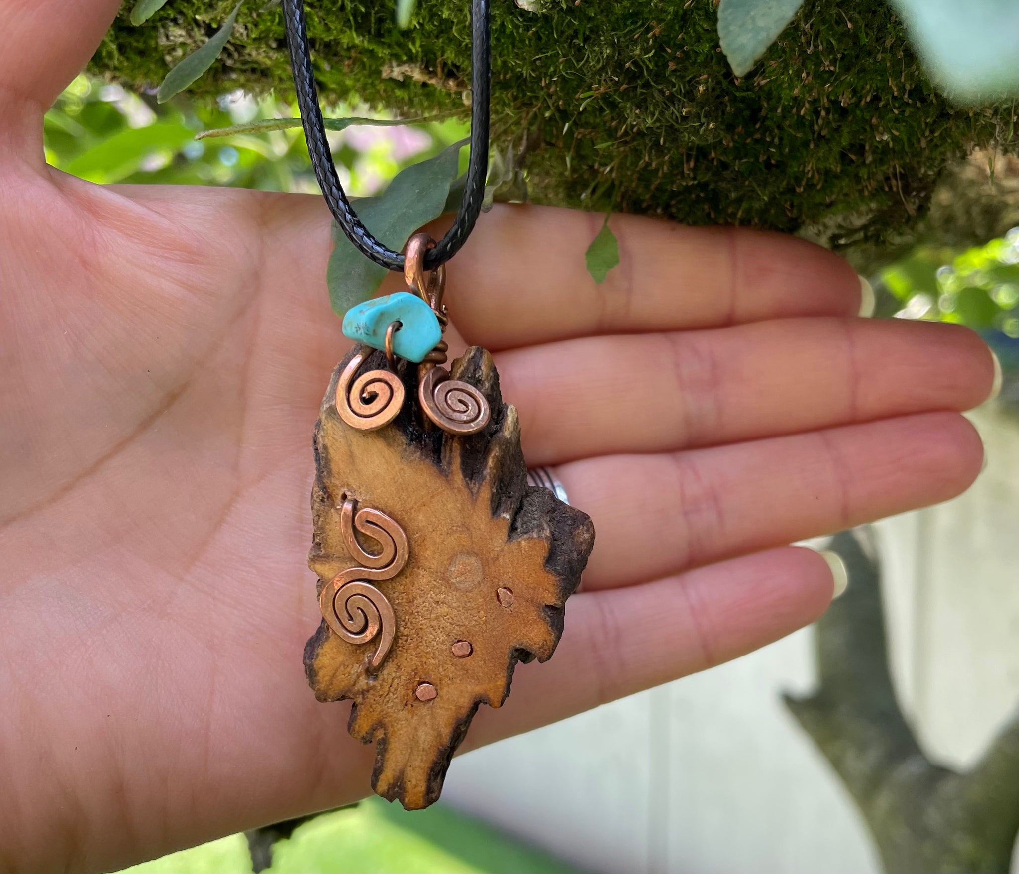 Palo sales santo pendant